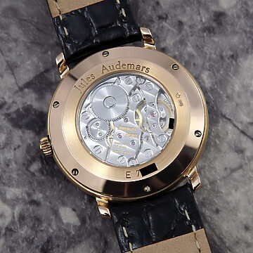 AUDEMARS PIGUET ジュール オーデマ スモセコ 金無垢 15056OR.OO.A067CR.02 箱・保証書・説明書付 ムーブメント