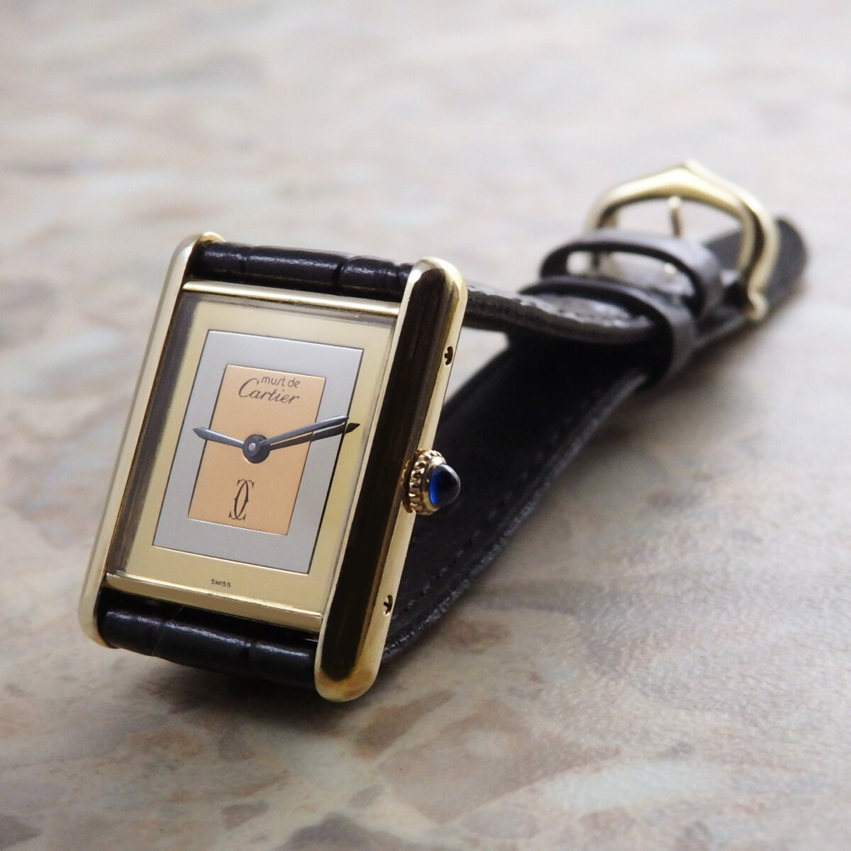 CARTIER VINTAGE カルティエ ヴィンテージ must TANK マストタンク 手