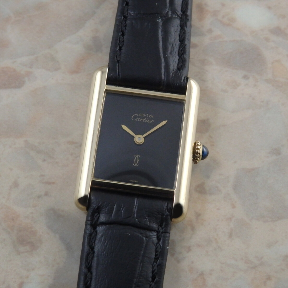 カルティエ Cartier マストタンク 腕時計 レディース