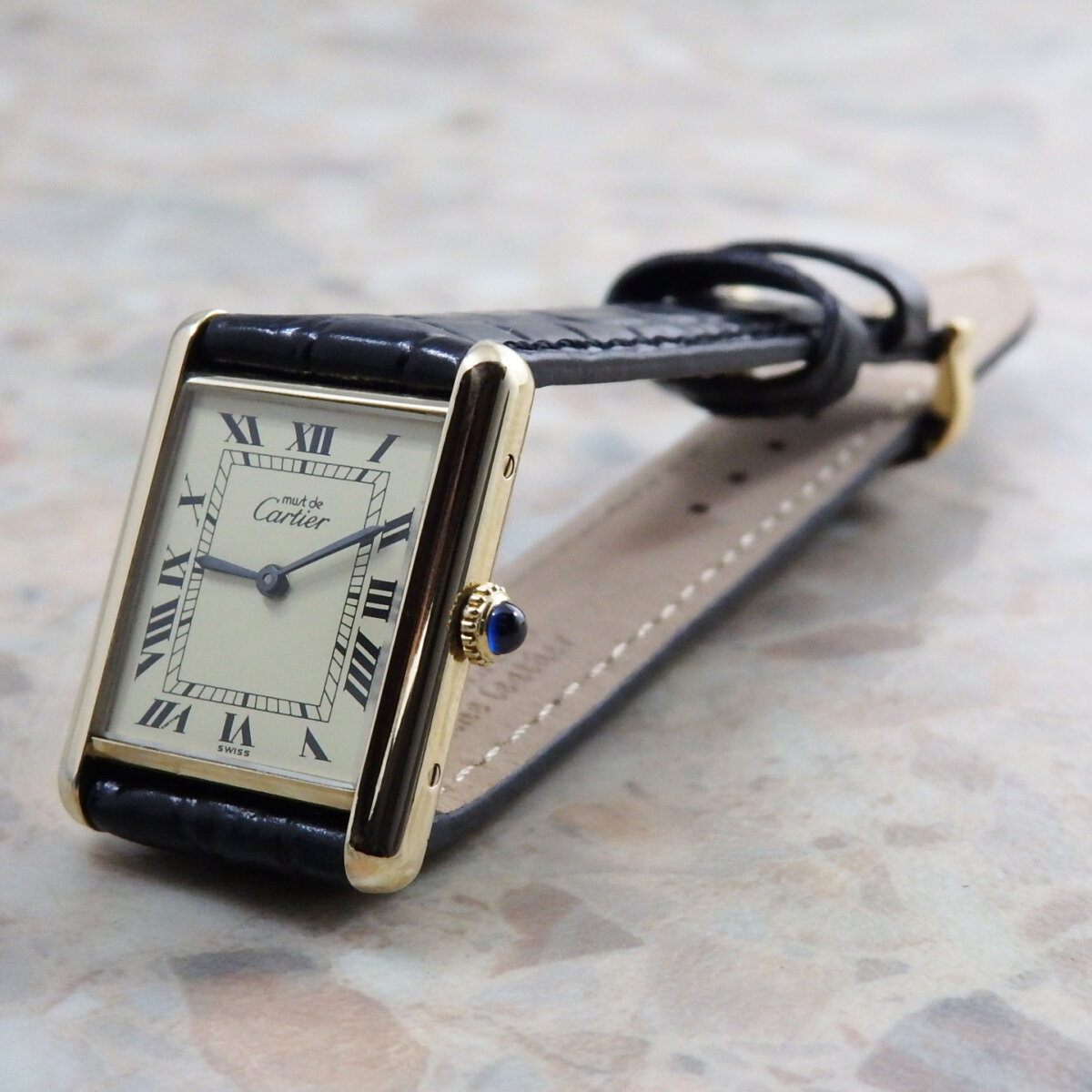 カルティエ Must Tank Cartier マスト タンク ヴェルメイユ
