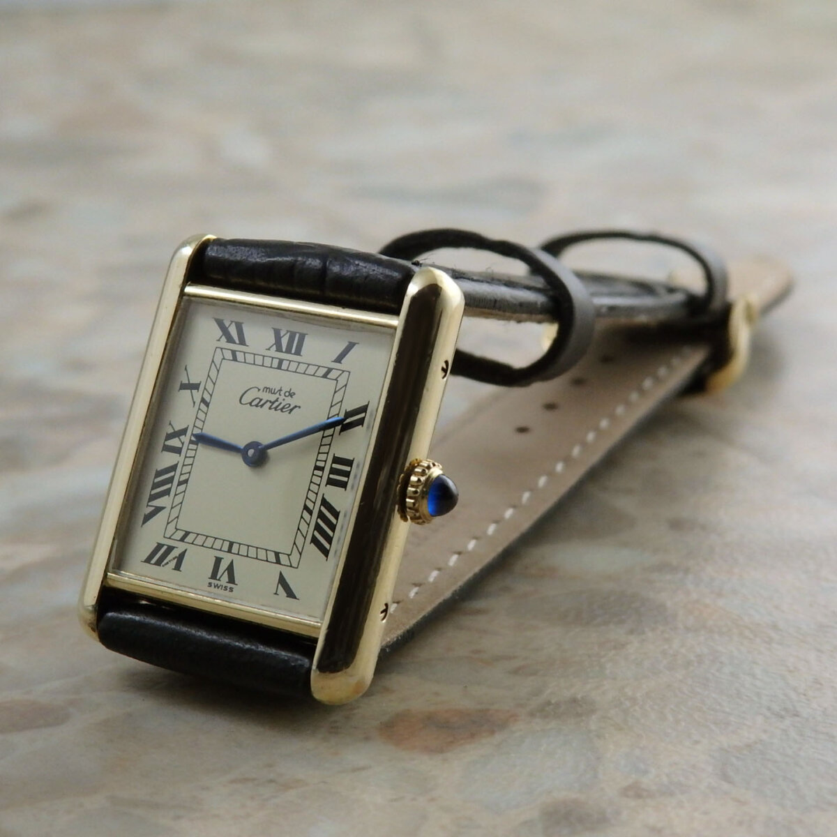 カルティエ Must Tank Cartier マスト タンク ヴェルメイユ ローマ 