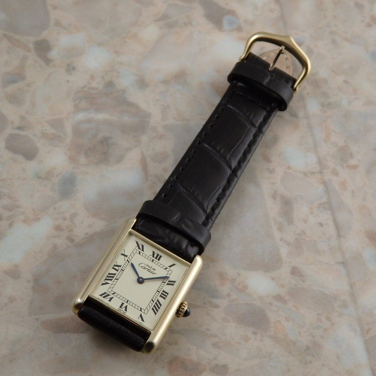 カルティエ Must Tank Cartier マスト タンク ヴェルメイユ ローマ 