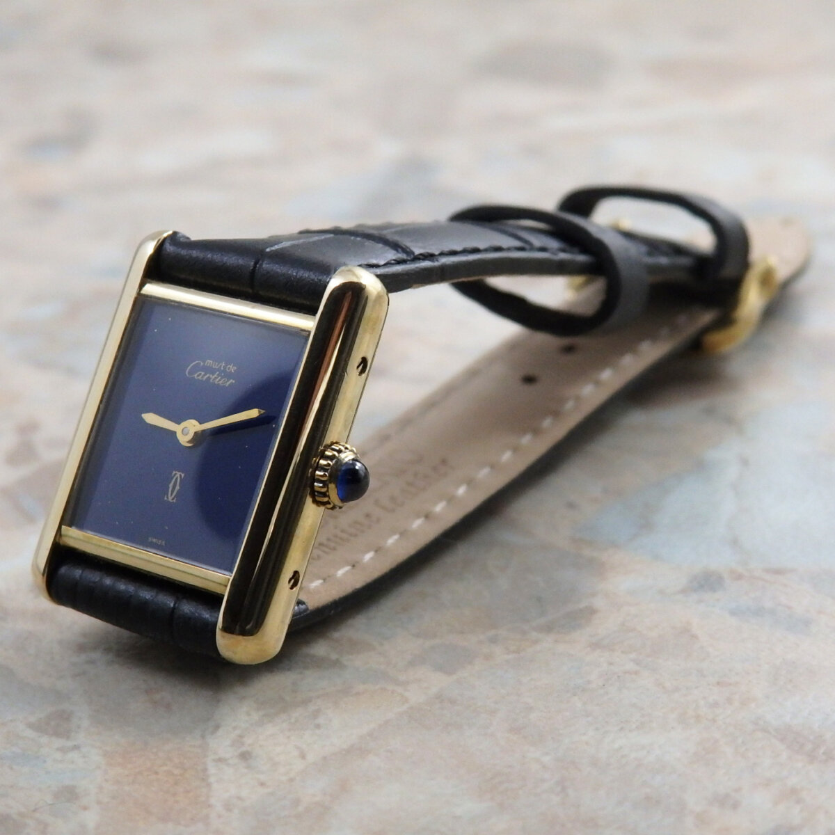 カルティエ CARTIER ヴィンテージ VINTAGE must TANK ラピス カルティエ CARTIER ヴィンテージ VINTAGE must TANK ラピス