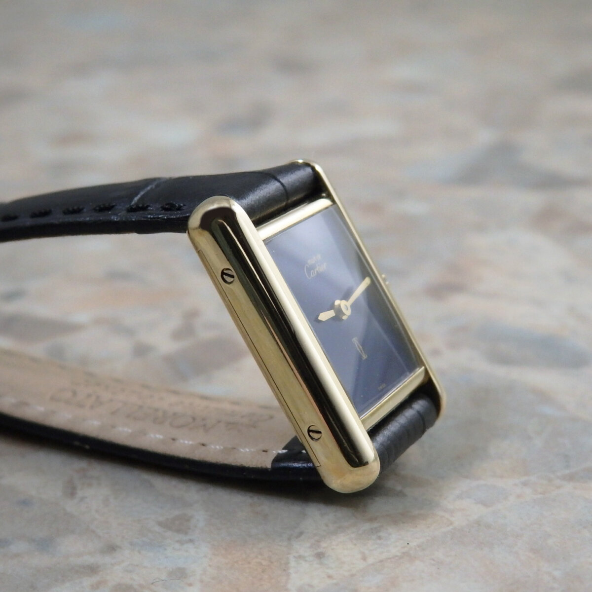 カルティエ CARTIER ヴィンテージ VINTAGE must TANK ラピス カルティエ CARTIER ヴィンテージ VINTAGE must TANK ラピス