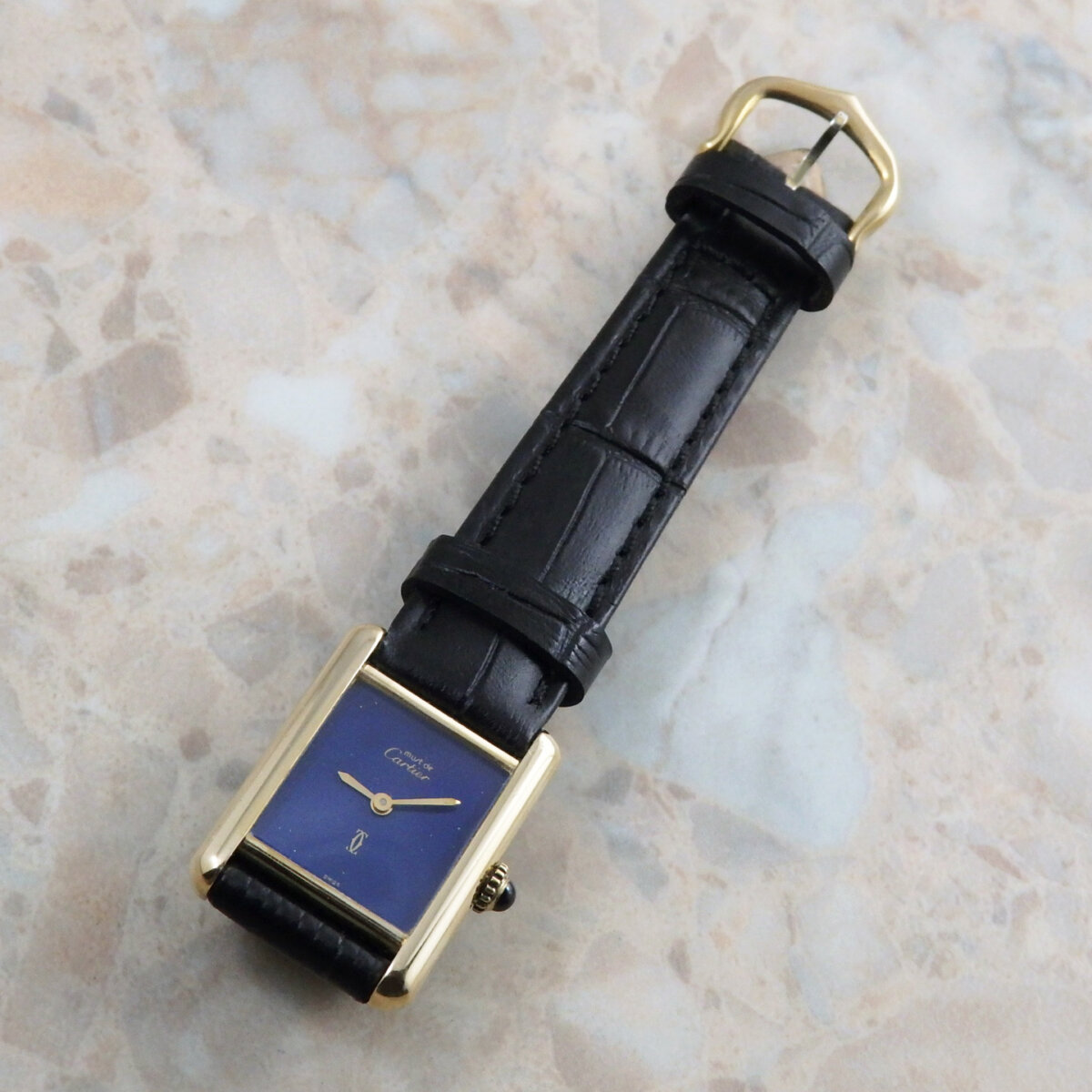 カルティエ CARTIER ヴィンテージ VINTAGE must TANK ラピス カルティエ CARTIER ヴィンテージ VINTAGE must TANK ラピス