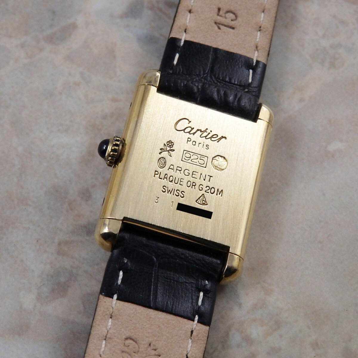 カルティエ CARTIER ヴィンテージ VINTAGE must TANK ラピス カルティエ CARTIER ヴィンテージ VINTAGE must TANK ラピス