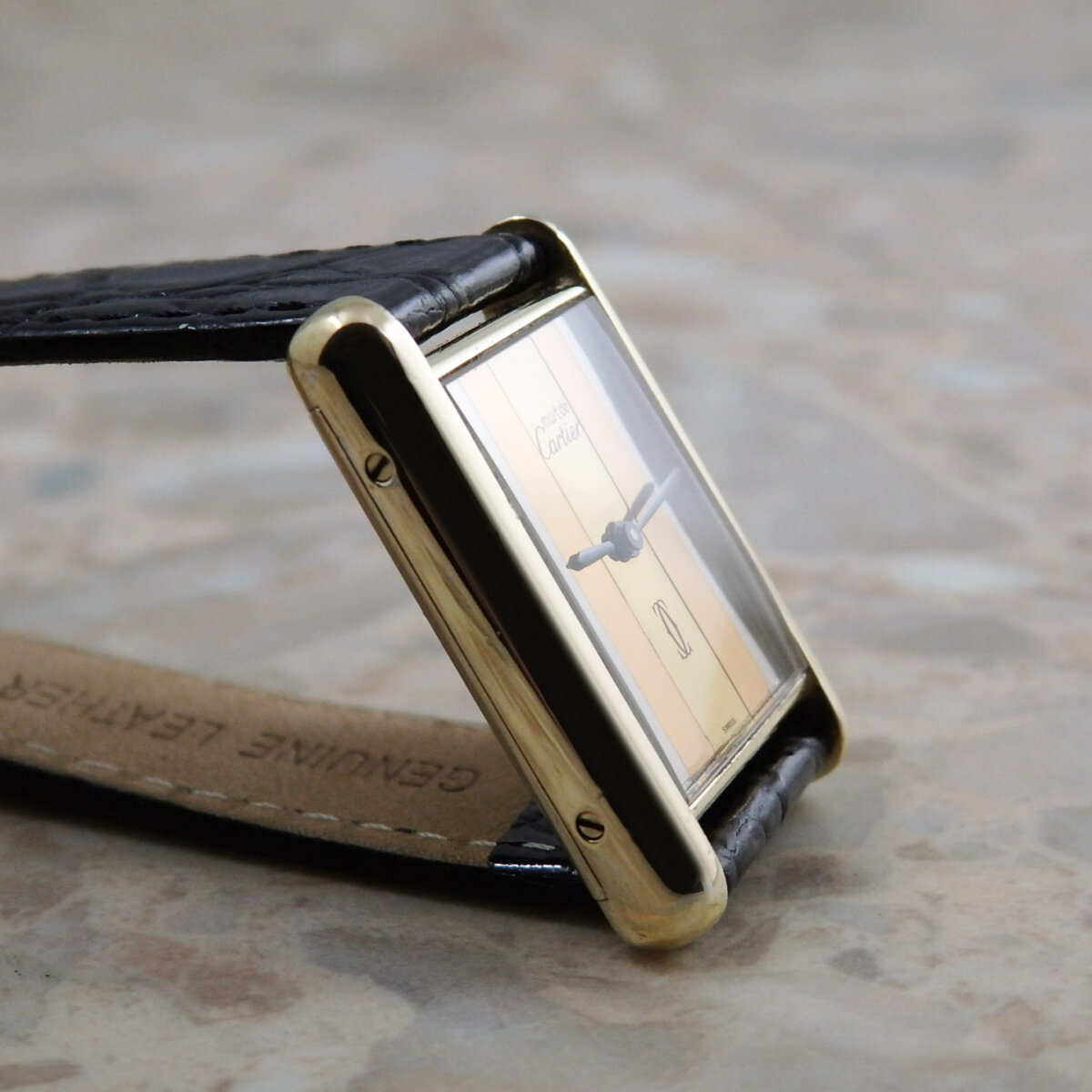 Cartier ヴィンテージ マスト タンク 手巻 LM トリニティ