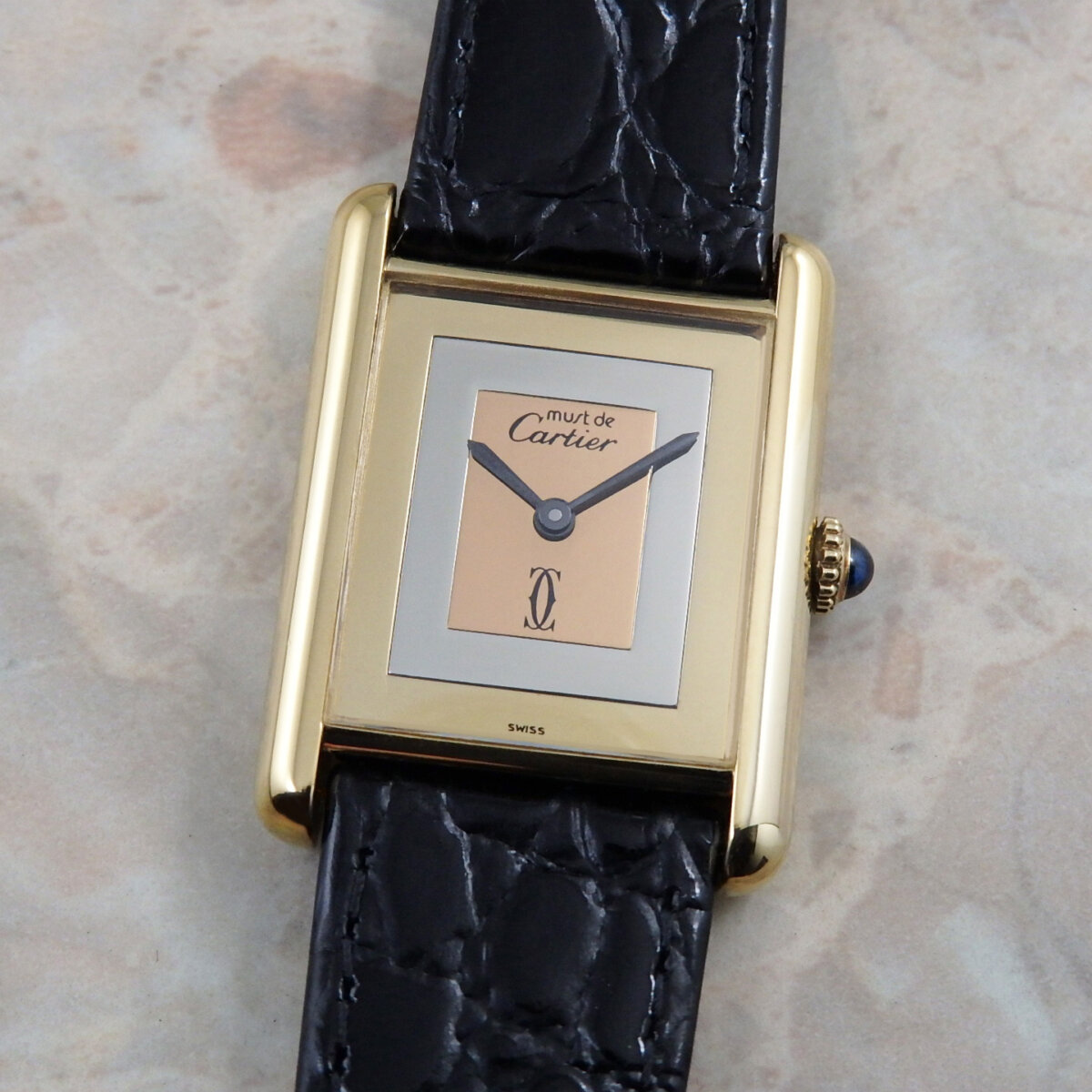 カルティエ マストタンク ヴェルメイユ スイス製 HIROB腕時計