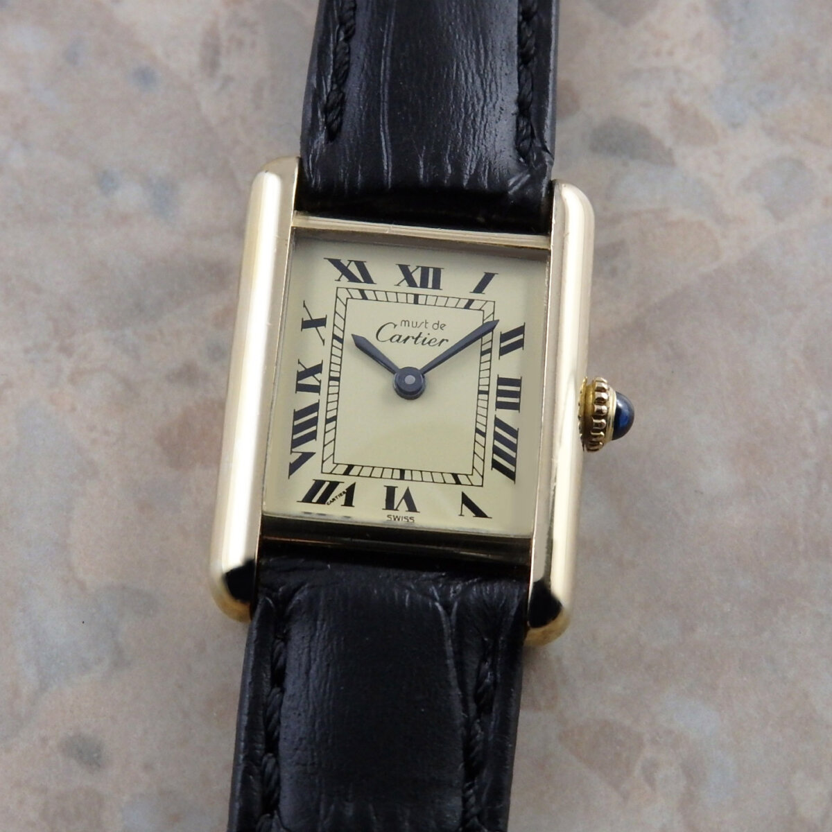 カルティエ Cartier マストタンク 腕時計 レディース約21mmケース厚み