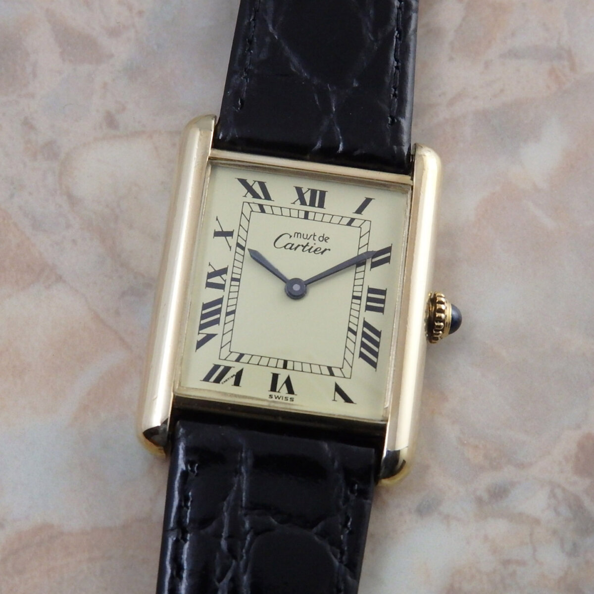 Cartier カルティエ マスト21 稼働 ビンテージ 廃盤 腕時計 - 時計