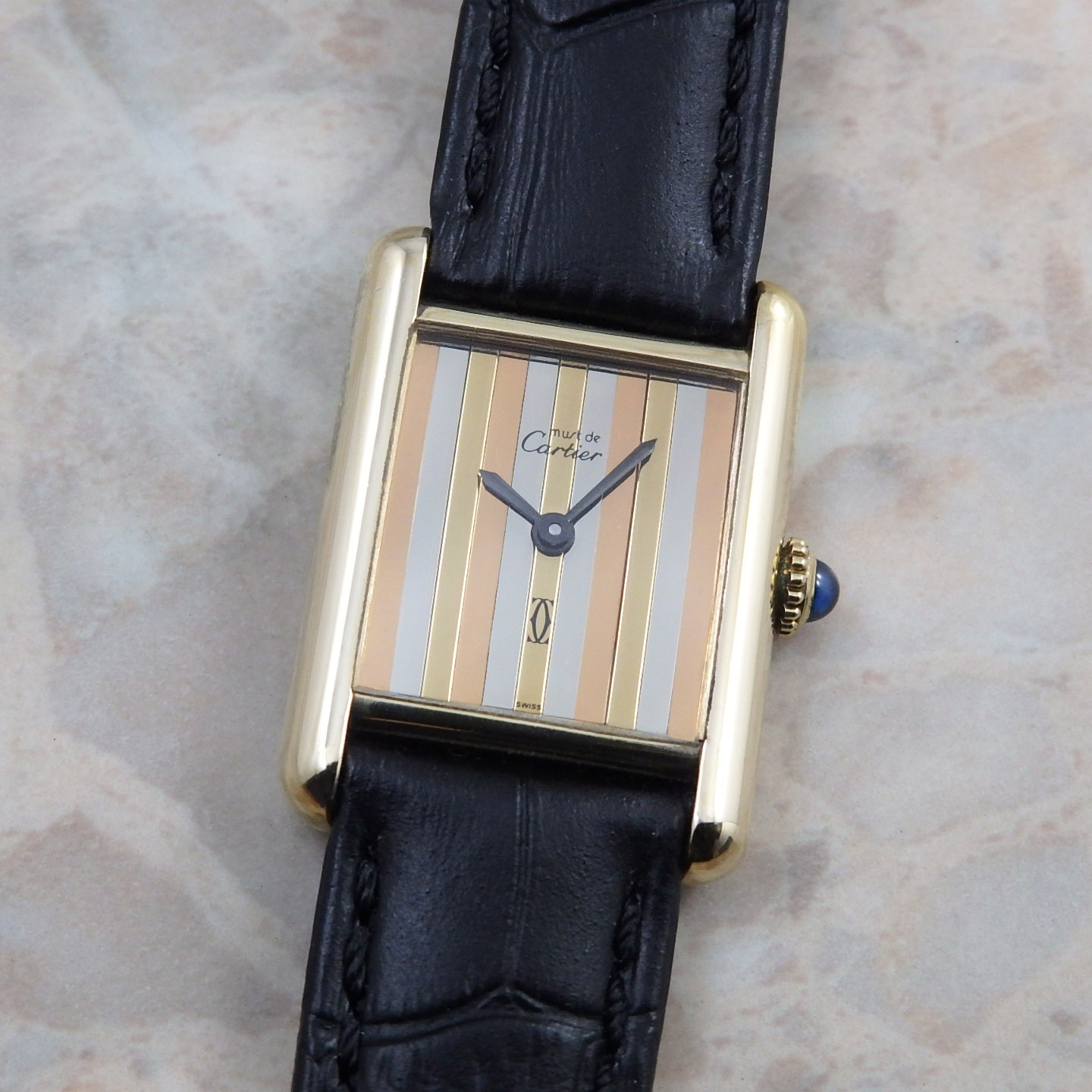 発送方法変更の可能性有Cartier ヴィンテージ MONTRES MUST 腕時計 - 時計