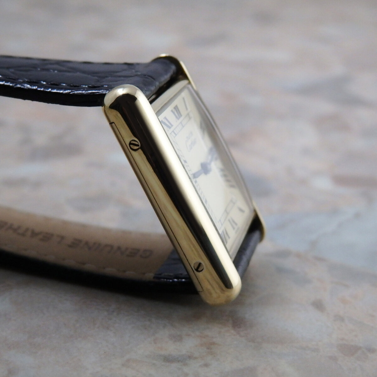 カルティエ マストタンク LM Cartier Tank 手巻き式
