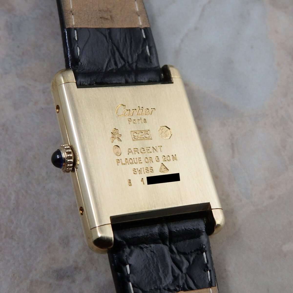 カルティエ マストタンク LM Cartier Tank 手巻き式 カルティエ マストタンク LM Cartier Tank 手巻き式
