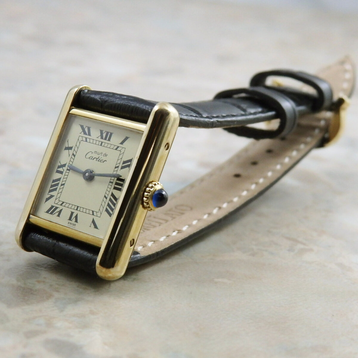 Cartier マスト タンク SM 手巻き式 レディース 腕時計 Cartier マスト タンク SM 手巻き式 レディース 腕時計