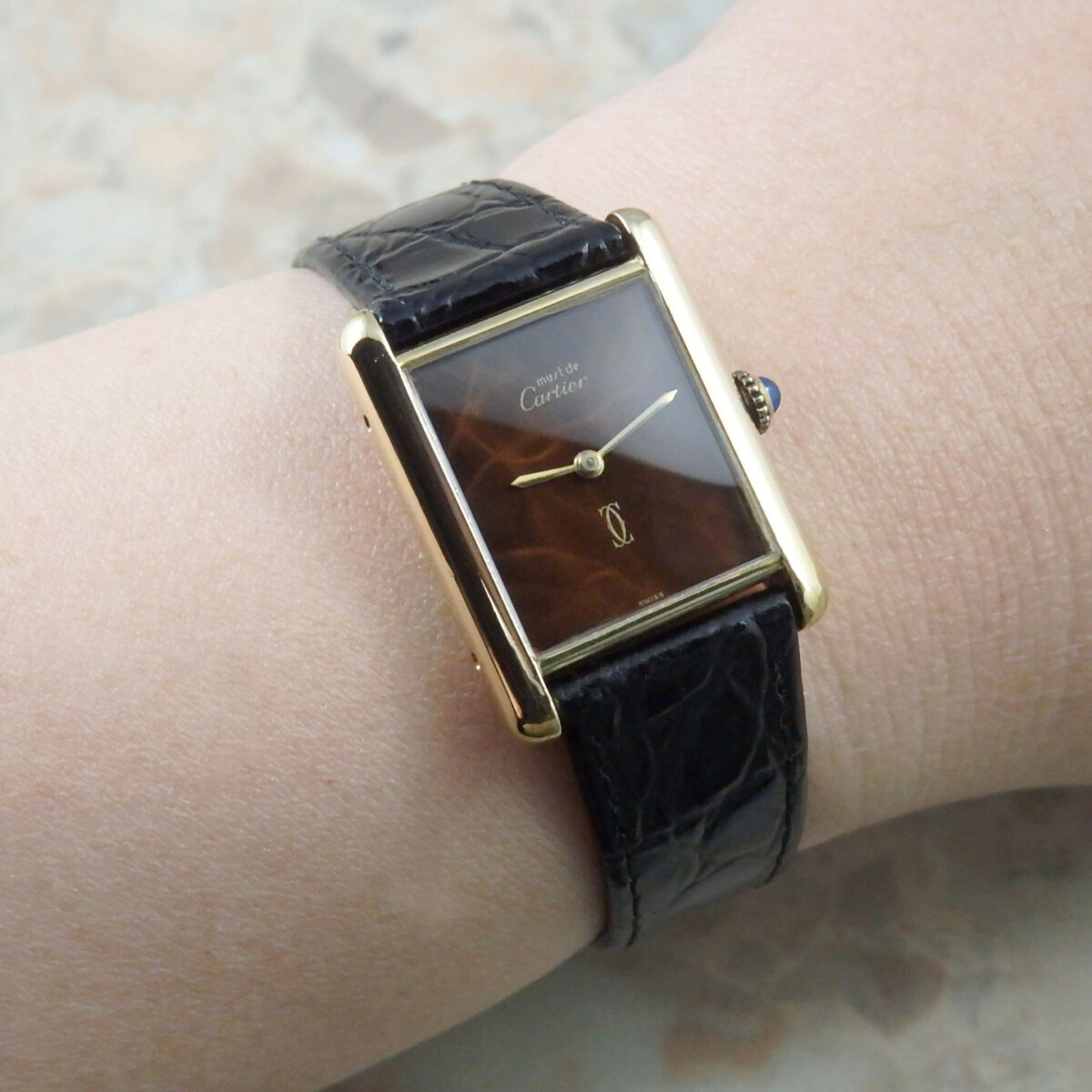 カルティエ cartier｜マストタンク LM｜クォーツ・1980年代製