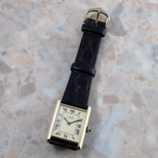 
                        カルティエ マストタンク LM 手巻 ヴィンテージ アンティーク メンズ 腕時計 Cartier Tank 時計:画像4
                  