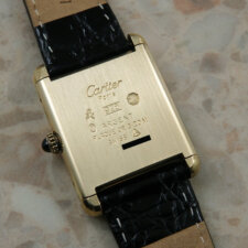 
                        カルティエ マストタンク LM 手巻き式 ヴィンテージ メンズ 腕時計 Cartier Tank アンティーク ウォッチ:画像5
                  