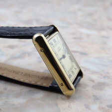 
                        カルティエ マストタンク LM 手巻き式 ヴィンテージ メンズ 腕時計 Cartier Tank アンティーク:画像3
          
        
