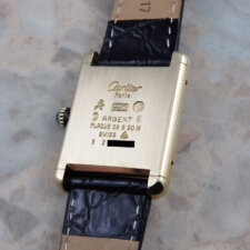
                        カルティエ マストタンク LM 手巻き式 ヴィンテージ メンズ 腕時計 Cartier Tank アンティーク:画像5
                  