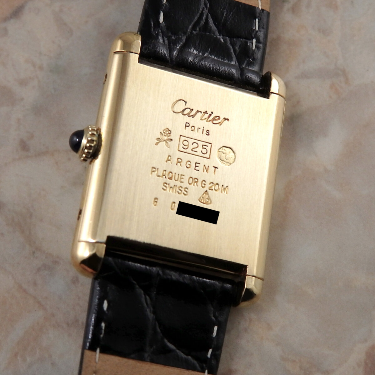 カルティエ マストタンクLM ヴィンテージ 手巻き 腕時計 A50 カルティエ マストタンク LM Cartier Tank 手巻き式