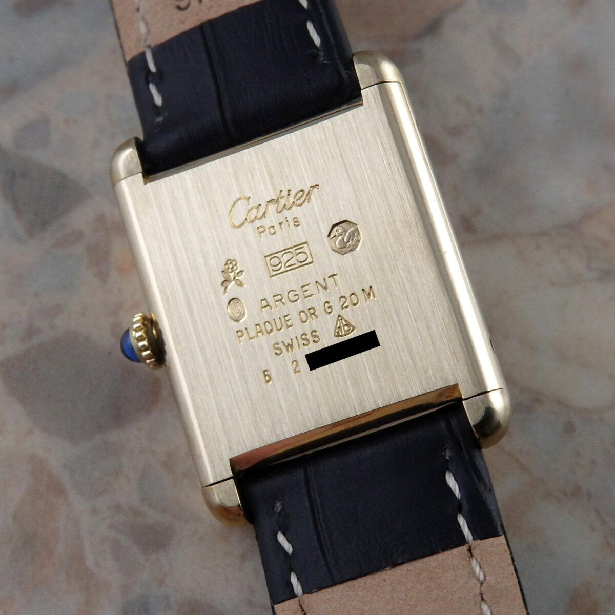 カルティエ マストタンク LM サンレイ 希少 手巻き コンプリート