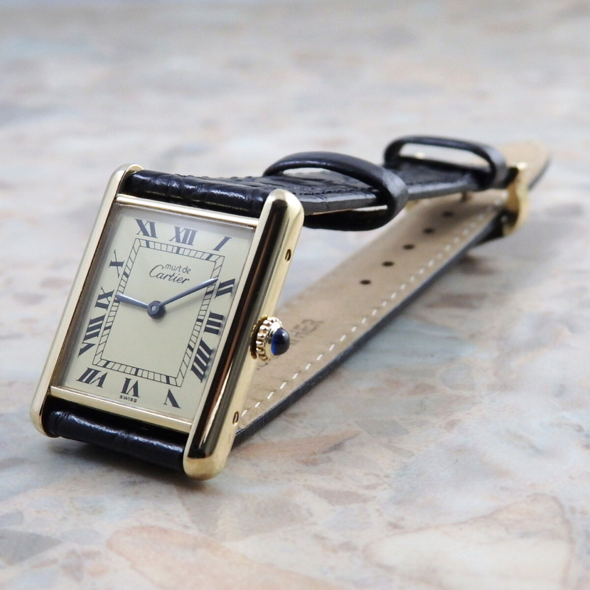 カルティエ マスト タンク LM 手巻き式 ヴィンテージ メンズ 時計
