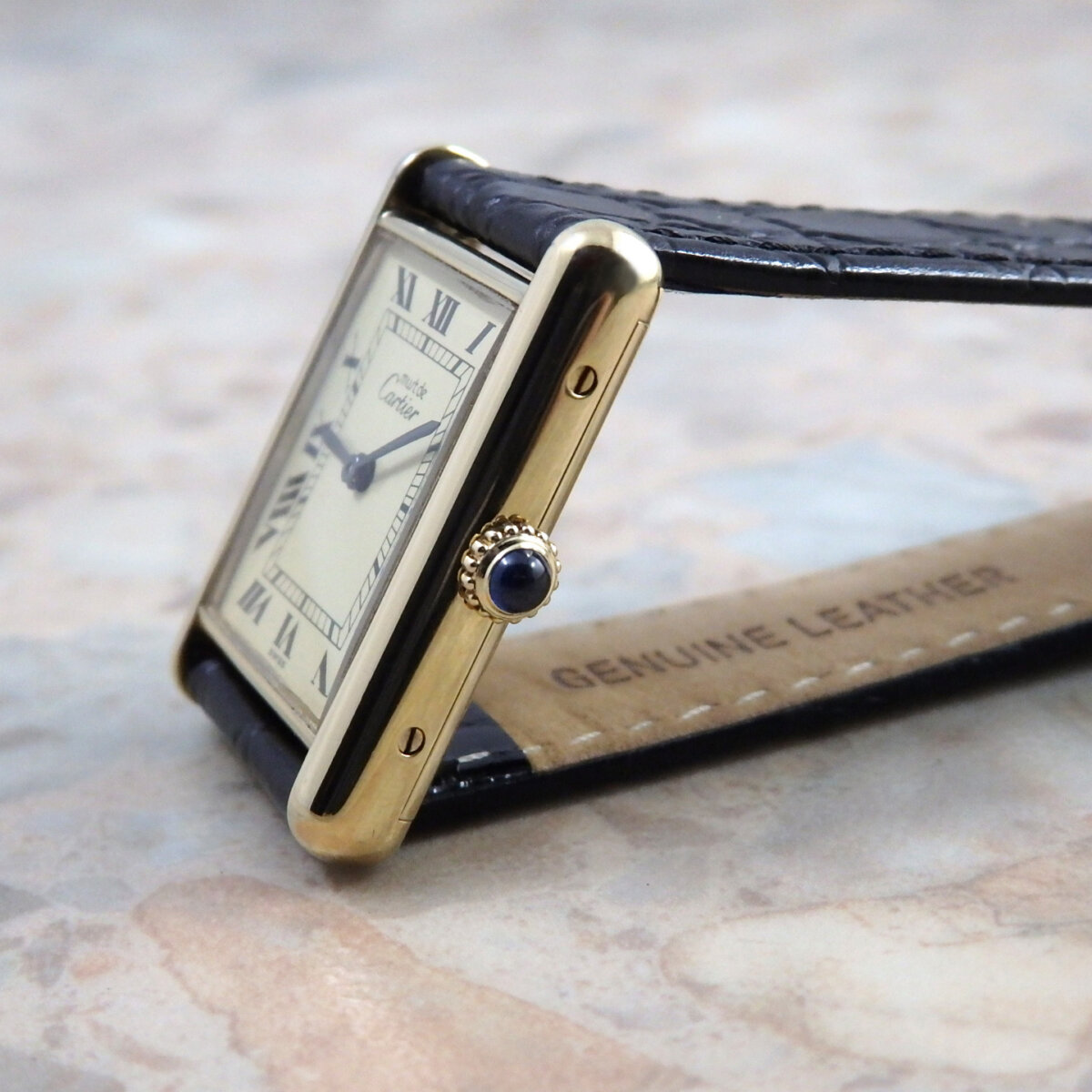 カルティエ マスト タンク LM 手巻き式 ヴィンテージ メンズ 時計