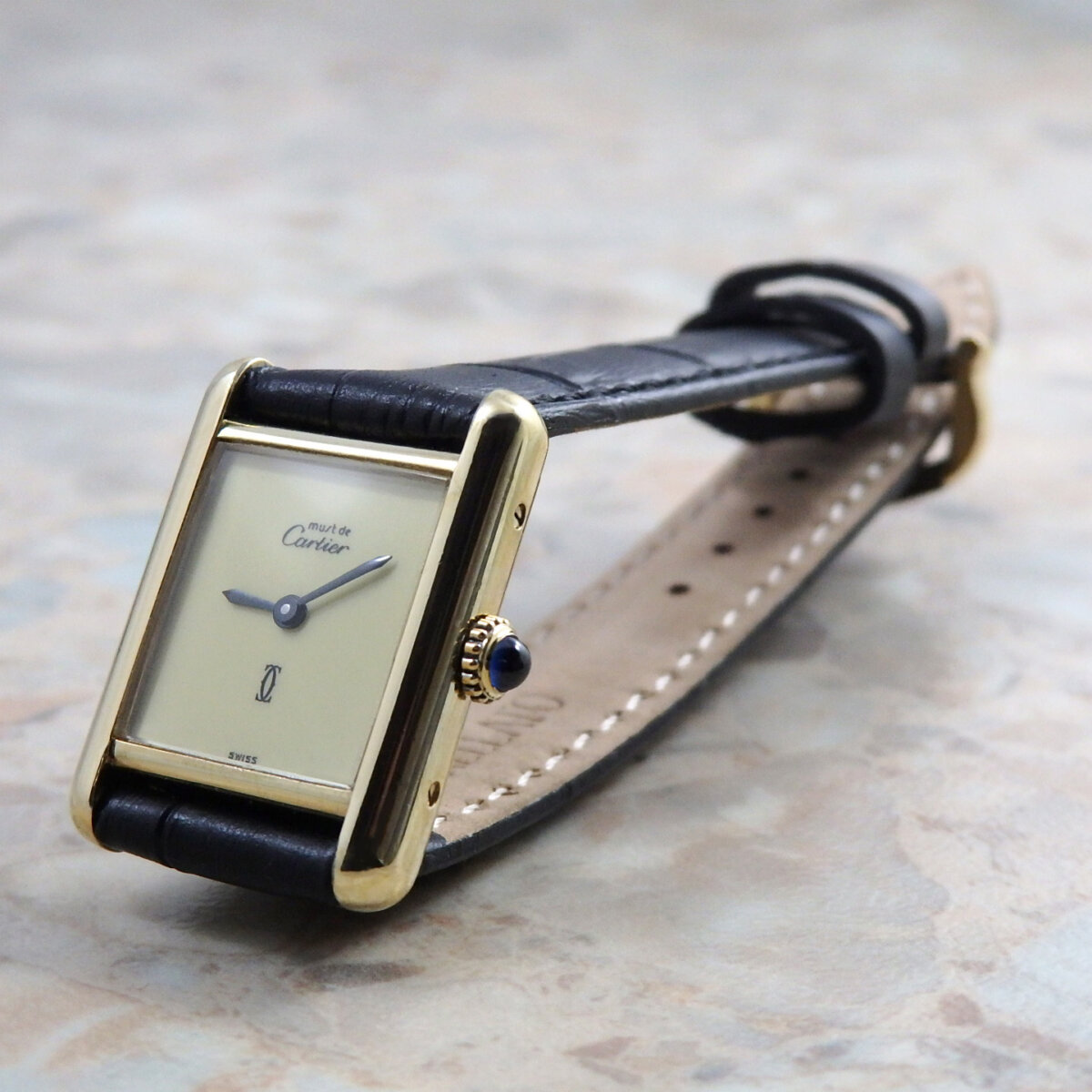 カルティエ マストタンク ヴェルメイユ LM 永久保証 国際永久保証書/箱