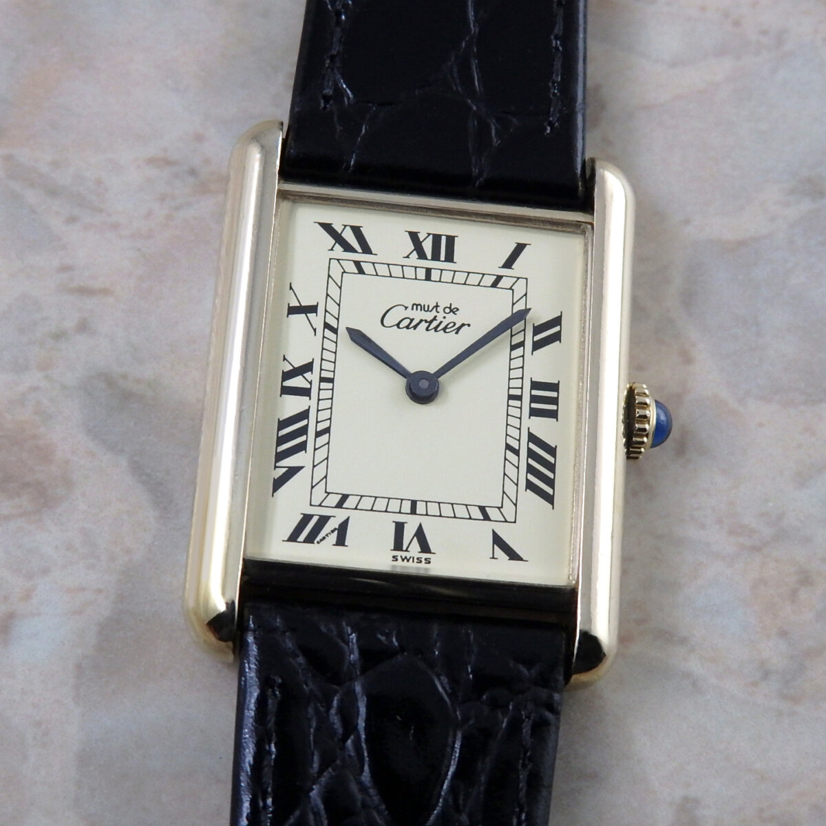 Cartier マスト タンク LM 手巻き ヴィンテージ アンティーク時計