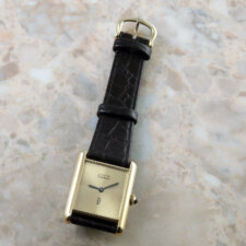 
                        カルティエ マスト タンク 希少 サンレイ LM 手巻き ヴィンテージ Cartier Tank:画像4
                  