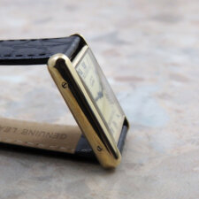 Cartier マスト タンク LM 手巻き式 ヴィンテージ アンティーク 時計 メンズ 腕時計 カルティエ Must Tank ウォッチ アイボリーローマ:画像3