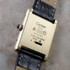 Cartier マスト タンク LM 手巻き式 ヴィンテージ アンティーク 時計 メンズ 腕時計 カルティエ Must Tank ウォッチ アイボリーローマ:画像5