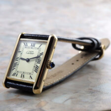 
                        Cartier マストタンク LMサイズ アイボリー ローマン 手巻き:画像1
                  