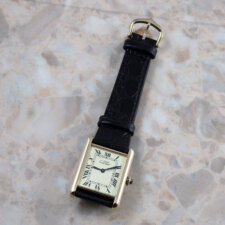 
                        Cartier マストタンク LMサイズ アイボリー ローマン 手巻き:画像4
                  