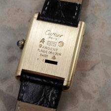 
                        Cartier マストタンク LMサイズ アイボリー ローマン 手巻き:画像5
                  