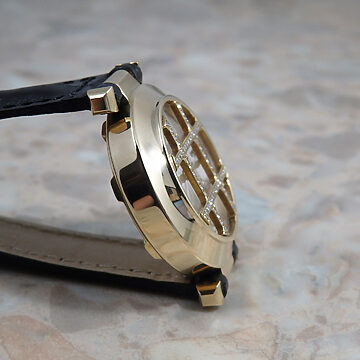 Cartier パシャ 希少 Ref.2399 YG 自動巻き 背面