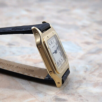 Cartier Santos Dumont 821053 Pre CPCP Frederic Piguet 21 背面 ベルト