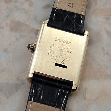 Cartier マストタンク LM ローマ 手巻き式 VINTAGE ムーブメント