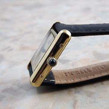 カルティエ マストタンク SM 手巻き サンレイ文字盤 レディース腕時計 CARTIER 時計 背面