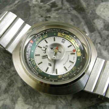 ダリル モンテカルロ 1970年代 コンパス時計 デッドストック　希少品 正面全体