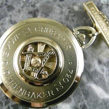 ジラールペルゴ 懐中時計 フリーメーソン Girard-Perregaux 正面全体