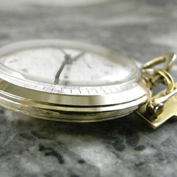 ジラールペルゴ 懐中時計 フリーメーソン Girard-Perregaux 側面 リューズ
