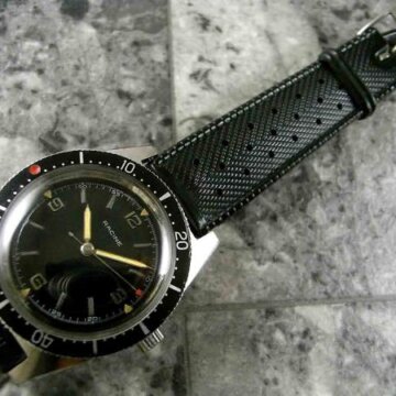 ギャレット(GALLET) RACINE ダイバー 回転ベゼル ボンベイ・ミラーダイアル 正面全体