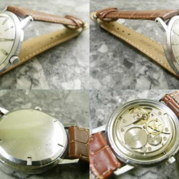 ジラールペルゴ GIRARD PERREGAUX 3針 機械式手巻き 側面 リューズ