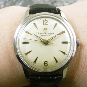 GIRARD PERREGAUX ジラールペルゴ 3針 背面