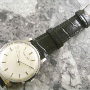 IWC シリンダーケース SS ラウンド アンティーク 正面全体