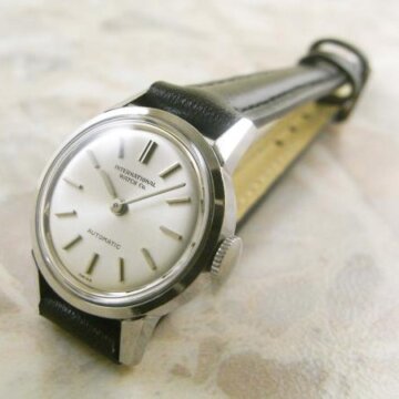 IWC オールドインター レディース アンティーク ラウンド 正面全体