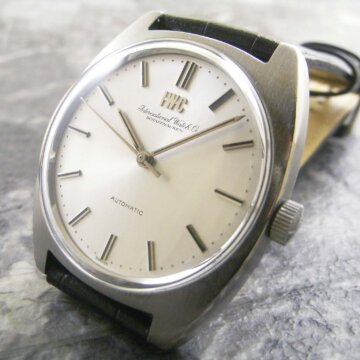 IWC オールドインター 筆記体ロゴ Cal.854B/ペラトン式自動巻 ノンデイト 正面全体