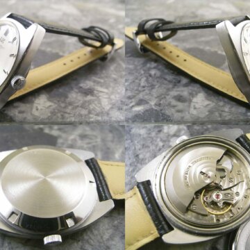 IWC オールドインター 筆記体ロゴ Cal.854B/ペラトン式自動巻 ノンデイト 側面 リューズ
