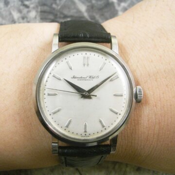 IWC シリンダーケース SSケース Cal.89 試着イメージ